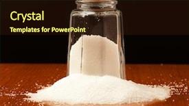  Presentation with table salt - Colorful PPT theme enhanced with salt shaker backdrop and a  colored foreground