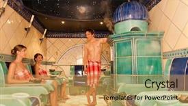  Presentation with two black women - Beautiful PPT layouts featuring salt stress - three friends - two women backdrop and a yellow colored foreground