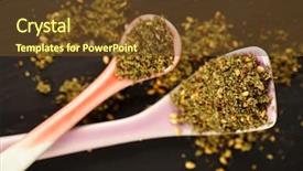  Presentation with cumin - PPT layouts enhanced with salt sumac oregano cumin fennel background and a tawny brown colored foreground