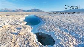  Presentation with salt - Cool new slide set with salt-water-pool-in-salinas backdrop and a light blue colored foreground