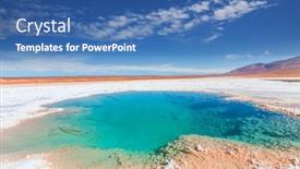  Presentation with salt - Theme having salt-water-pool-in-salinas background and a ocean colored foreground