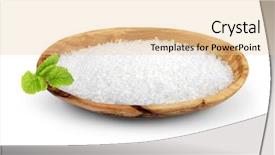  Presentation with olive leaf - Cool new PPT theme with saltsalt - sea salt in an olive backdrop and a lemonade colored foreground