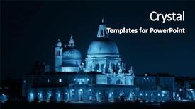  Presentation with church sale - Presentation theme consisting of salutions - church santa maria della salute background and a black colored foreground