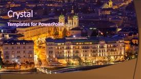  Presentation with salzburg - Amazing slide set having salzburg austria at night - architecturel background backdrop and a wine colored foreground