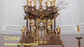  Presentation with church altar - 