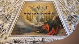  Presentation with transfiguration jesus - Theme having salzburg-austria-december-13-fragment background and a coral colored foreground