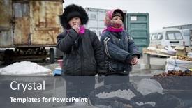  Presentation with roadside - PPT theme having samarquand-region-uzbekistan-march-14 background and a  colored foreground