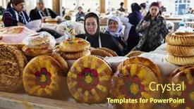  Presentation with uzbekistan - PPT layouts consisting of samarquand-uzbekistan-march-14-2015 background and a tawny brown colored foreground