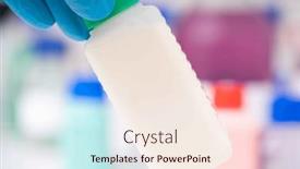  Presentation with food laboratory - PPT theme having sample-of-a-food-product background and a cream colored foreground