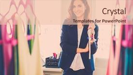  Presentation with beautiful floral border flower design - PPT layouts featuring sample size - beautiful young designer in her background and a lemonade colored foreground