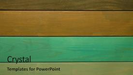  Presentation with flooring - PPT layouts having samples parquet boards in hardware background and a ocean colored foreground