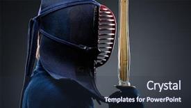  Presentation with sword - Amazing slide set having gooseberries with leaves on a old wooden background backdrop and a coral colored foreground