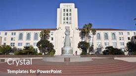  Presentation with unemployment - Cool new slides with san-diego-california-march-24 backdrop and a violet colored foreground