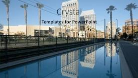  Presentation with san diego california - Presentation enhanced with san-diego-california-usa-downtown background and a  colored foreground