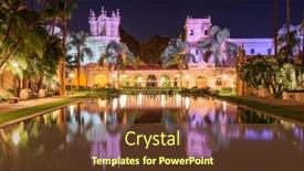  Presentation with san diego california - Theme featuring san-diego-california-usa-plaza background and a tawny brown colored foreground