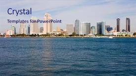  Presentation with skyline - Colorful PPT layouts enhanced with san diego skyline backdrop and a lemonade colored foreground