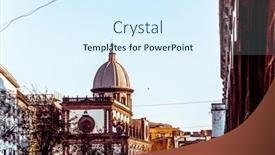  Presentation with square - Amazing slides having san-francesco-di-paola-plebiscito backdrop and a sky blue colored foreground