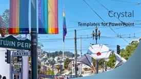  Presentation with rainbow flag - 