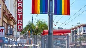  Presentation with rainbow flag - 