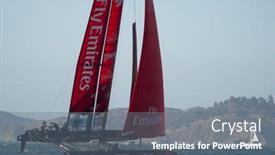  Presentation with emirates - PPT layouts with san-francisco-ca-october-4 background and a gray colored foreground