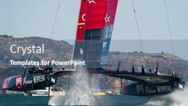  Presentation with emirates - Slides having san-francisco-ca-september-12 background and a ocean colored foreground