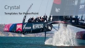  Presentation with emirates - PPT layouts with san-francisco-ca-september-12 background and a light blue colored foreground