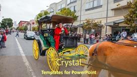  Presentation with equestrian - Slide deck enhanced with san-francisco-usa-october-11 background and a  colored foreground