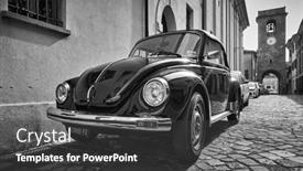  Presentation with italy car - Theme enhanced with san-giovanni-in-marignano-italy background and a  colored foreground