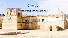  Presentation with history of jose rizal - Audience pleasing PPT layouts consisting of san jose de tumacacori chruch backdrop and a sky blue colored foreground