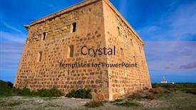  Presentation with jose rizal - PPT theme having san jose tower in nova background and a coral colored foreground