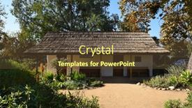  Presentation with mission - Theme enhanced with san-juan-capistrano-ca-december background and a tawny brown colored foreground