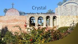  Presentation with mission - Cool new presentation with san-juan-capistrano-ca-december backdrop and a light blue colored foreground