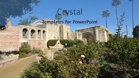  Presentation with mission - Theme with san-juan-capistrano-ca-december background and a teal colored foreground