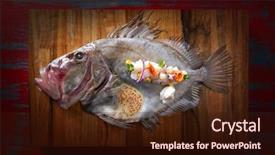  Presentation with zeus - Amazing presentation having san pedro fish zeus backdrop and a wine colored foreground