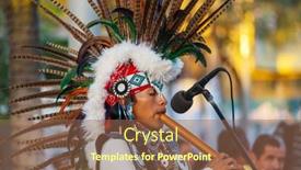  Presentation with native american - Cool new presentation with san-salvador-el-salvador-january backdrop and a violet colored foreground