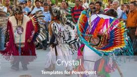  Presentation with native american - PPT layouts consisting of san-salvador-el-salvador-january background and a gray colored foreground