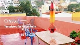  Presentation with san diego team news - Colorful slides enhanced with san sebastian de la gomera backdrop and a  colored foreground