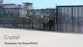  Presentation with boarder - Theme consisting of san-yasidro-california-11-26 background and a sky blue colored foreground