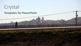  Presentation with vehicles - PPT theme enhanced with san-ysidro-california-11-26 background and a sky blue colored foreground