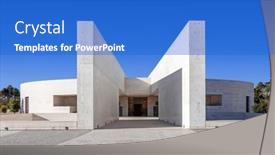  Presentation with pilgrimage - Beautiful PPT layouts featuring sanctuary-of-fatima-portugal-march backdrop and a cobalt blue colored foreground