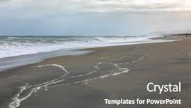  Presentation with south beach - Presentation design having sand beach south west new background and a gray colored foreground