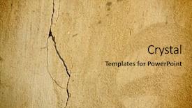  Presentation with blasting - Slides consisting of sand blasting - old concrete wall with cracked background and a  colored foreground