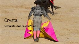  Presentation with spanish philippine history - PPT layouts enhanced with sand bullfight traditional spanish party background and a  colored foreground