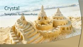  Presentation with sand play - Beautiful presentation design featuring diversity india - heap of colourful loose green backdrop and a sky blue colored foreground