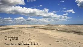  Presentation with brazil - Presentation having sand-dune-of-tatajuba-near background and a coral colored foreground