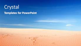  Presentation with sand dunes - 