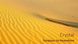  Presentation with sand dunes - 