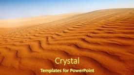  Presentation with sand dunes - 