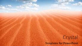  Presentation with sand dunes - 