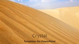  Presentation with sand dunes - 